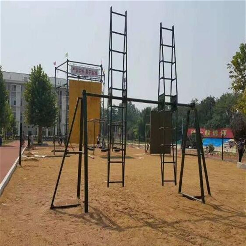济南警8项障碍器材,2.4米墙,制式双杠