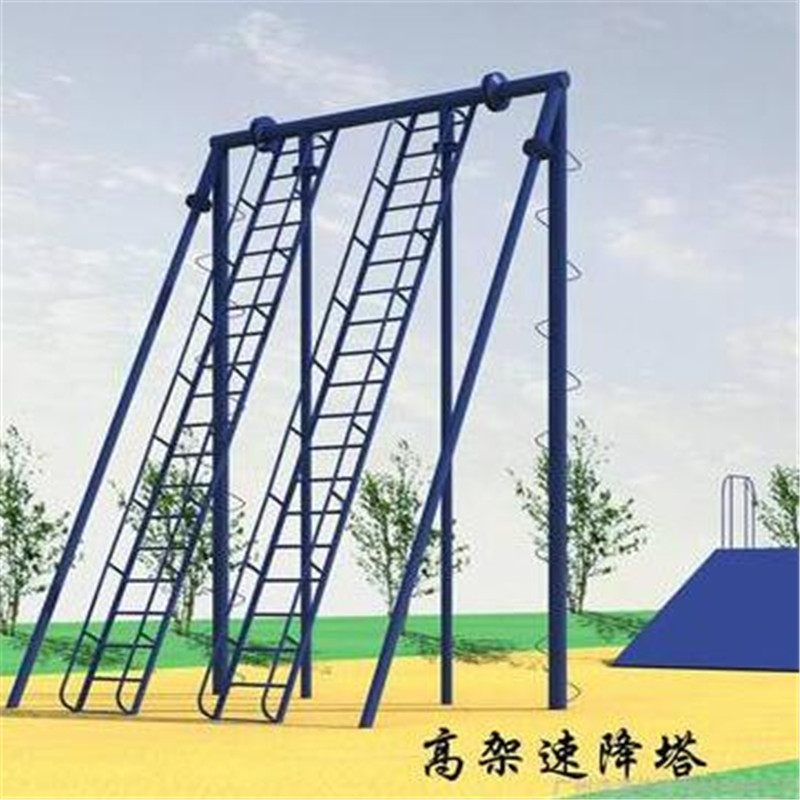 济南警8项障碍器材,2.4米墙,制式双杠