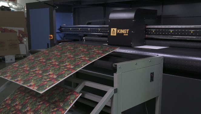 上海纸箱无版数码印刷机生产纸箱的全套机器设备