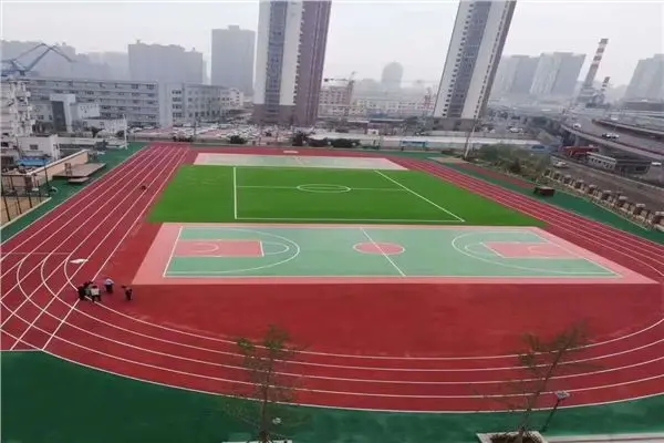 仙居透气型塑胶跑道施工上海杨浦健身房塑胶地垫施工价格