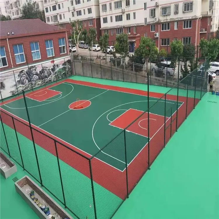 枣庄塑胶网球场建设