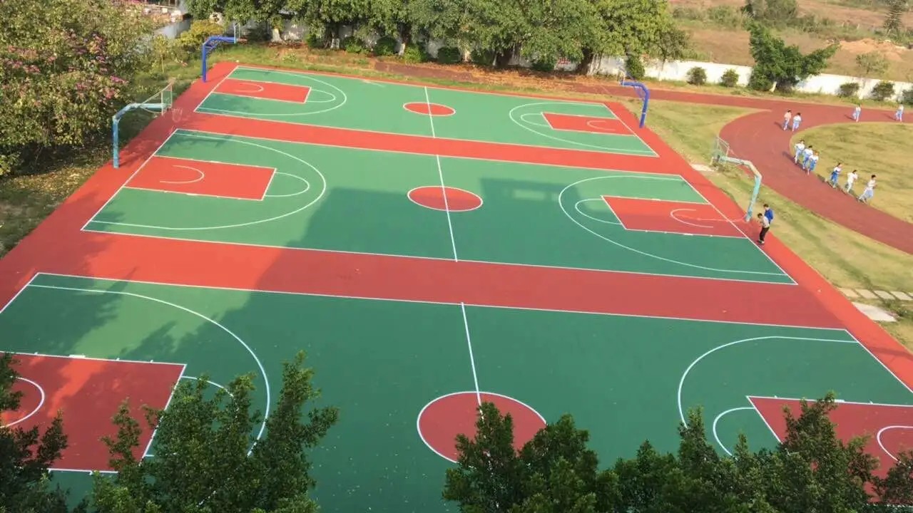 温州乐清塑胶安全地垫施工价格宁波江北塑胶网球场每平方价格