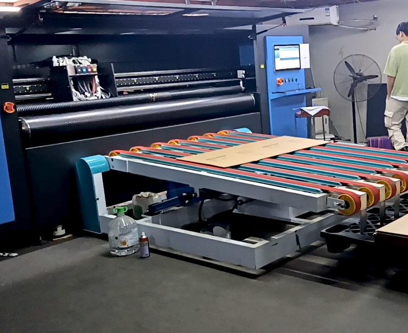 上海纸箱包装打印机莆田纸箱印刷机器需要用到的设备