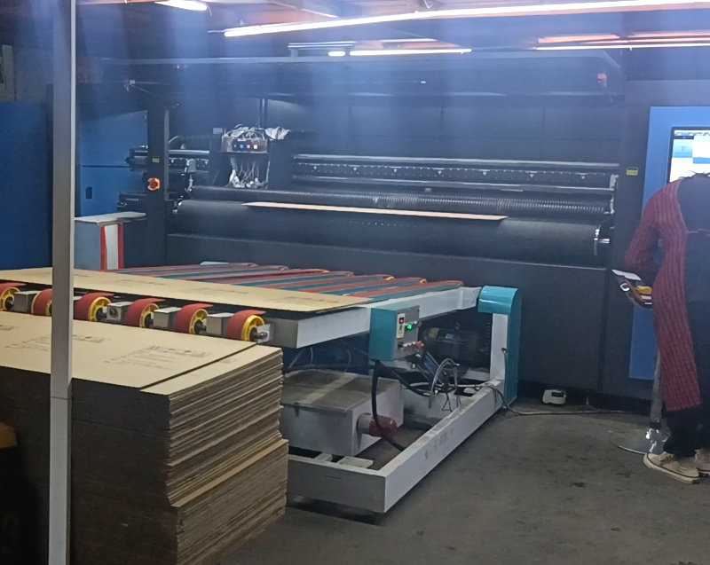 江西印刷设备纸箱四色纸箱印刷机纸箱机械设备厂