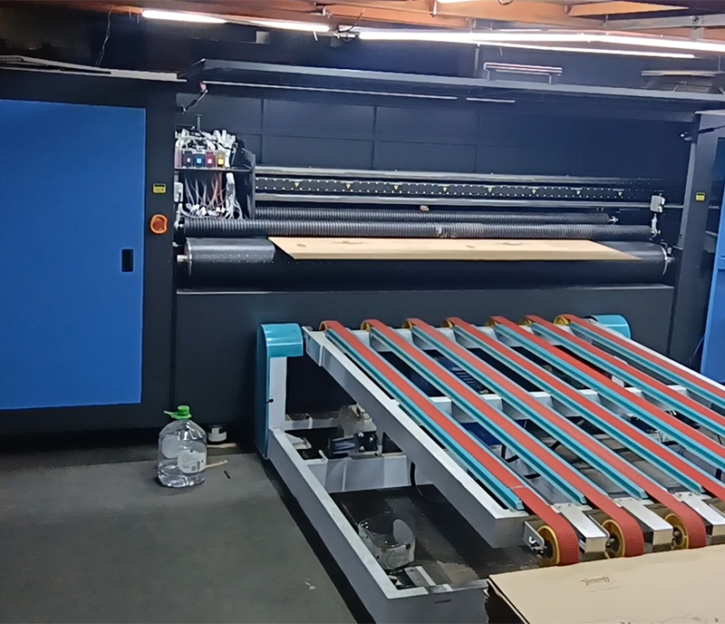 纸箱数码印刷机佛山纸箱印刷机械需要用到的设备