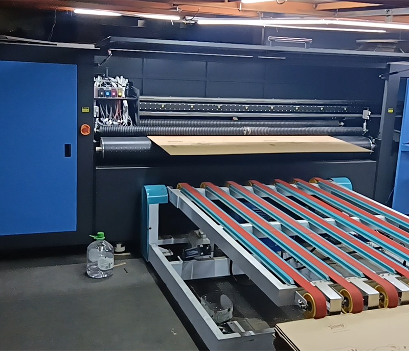 大纸盒打印机贵州纸箱印刷机厂家需要用到的设备