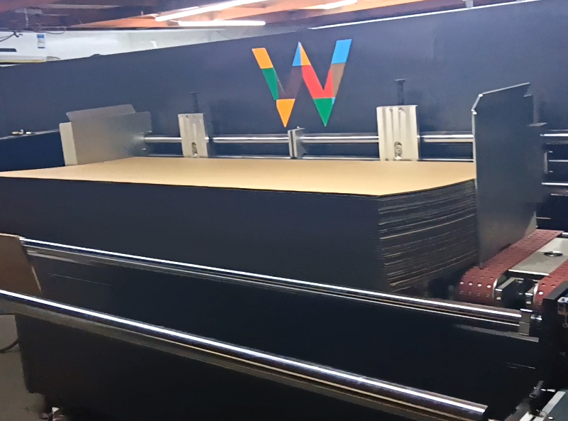 青海无版瓦楞纸印刷机做纸箱的机器设备