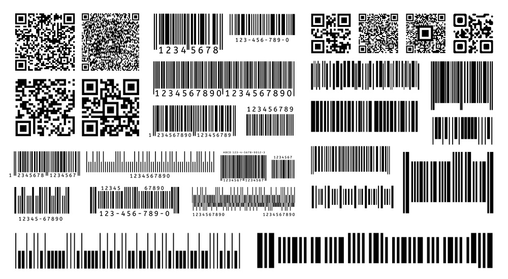 摄图网_306786809_包装数字激光扫描产品条码和QR隔离矢量模板说明代码产品标签扫描仪信息的标签条线码隔离矢量模板（企业商用）.jpg