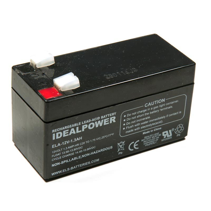 ela-12v-1.3ah - idealpower 12v 1.3ah 密封铅酸电池照片