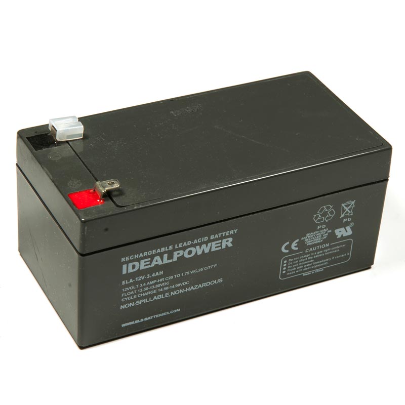 ela-12v-3.4ah - idealpower 12v 3.4ah 密封铅酸电池照片