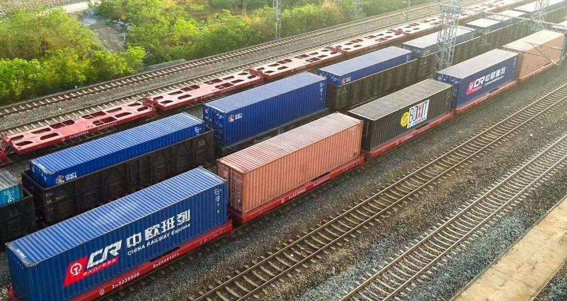 铁路20GP,40HQ货物出口到杜尚别中亚五国货物运输-中亚班列货物运