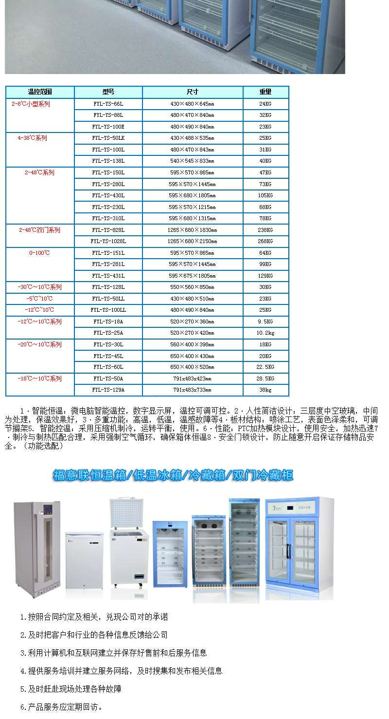 10-30度药品存储柜/药品恒温箱/恒温药品柜特征
