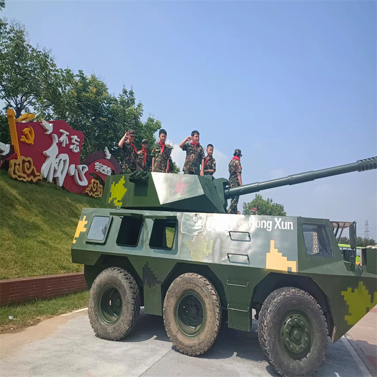 河南信阳市军事模型厂家军事模型厂家1:1轮式装甲车模型生产批发