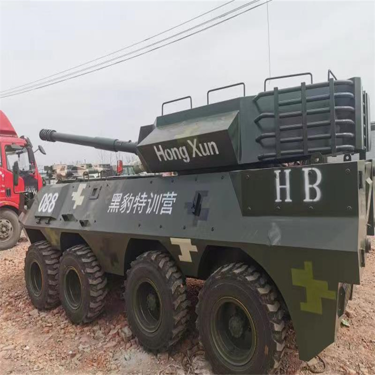 山东泰安市国防研学军事模型厂家仿真履带装甲车模型供应商批发价格