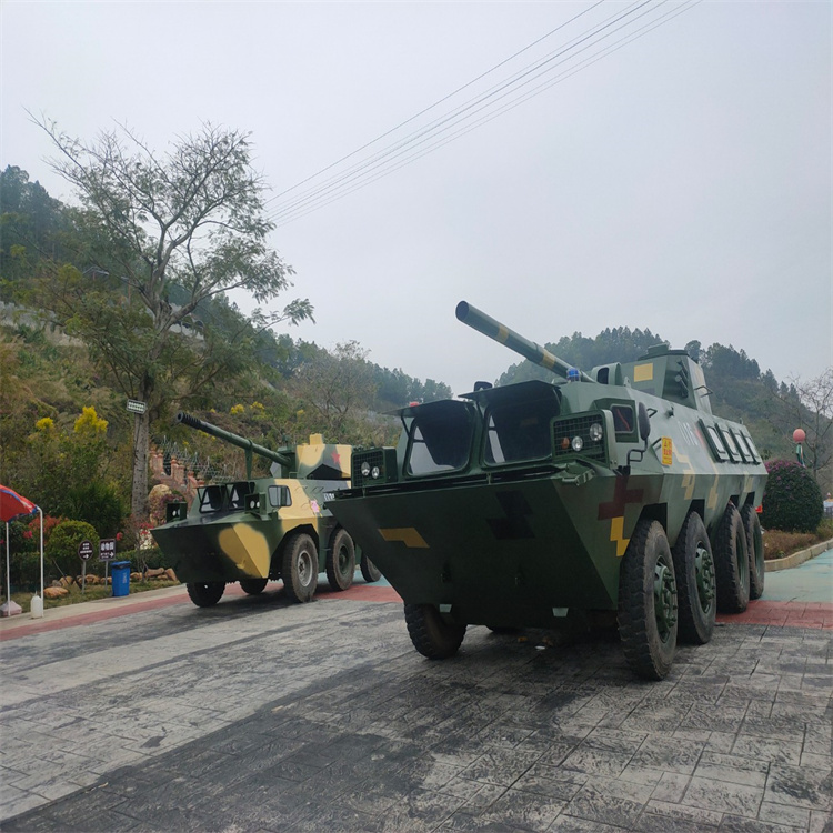 广东潮州市大型军事模型厂家美洲虎坦克模型生产厂家出售
