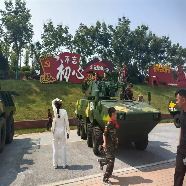 内蒙古巴彦淖尔市仿真轮式装甲车AMX-30主战坦克模型生产厂家生产商