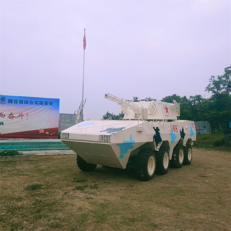 陕西咸阳市开动坦克装甲车出售PGZ-07式35毫米自行高炮模型批发价格
