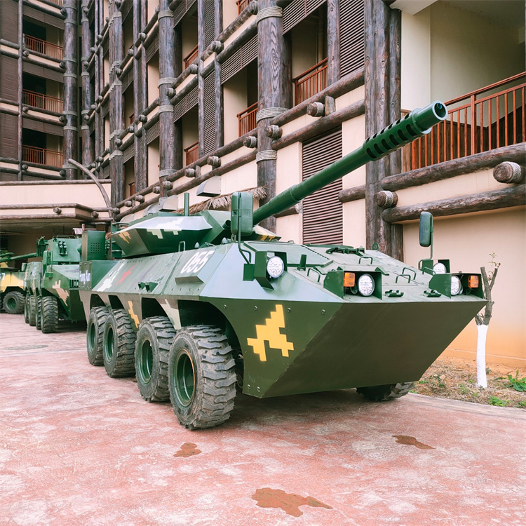 湖南邵阳市仿真装甲车模型厂家99式主战坦克模型生产厂家定制