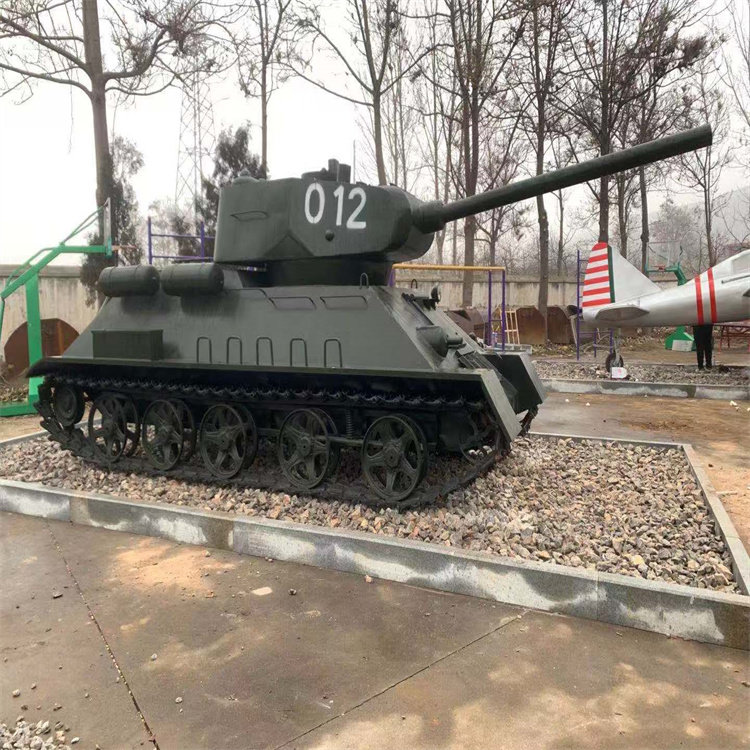 内蒙古兴安盟仿真军事模型厂家85式主战坦克模型出售出租