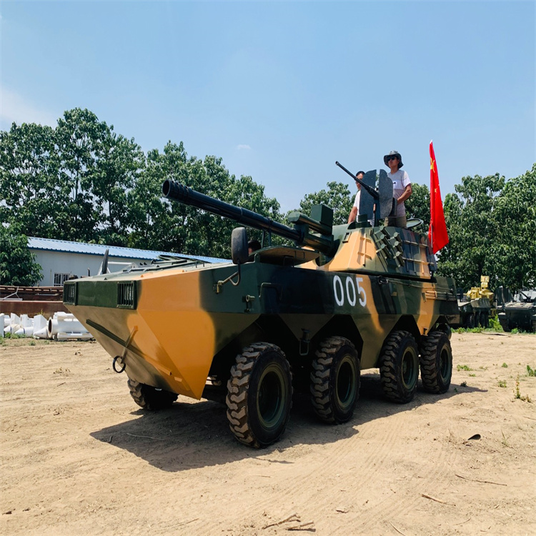 陕西渭南市军事模型影视道具军事模型厂家1:1轮式装甲车模型定做