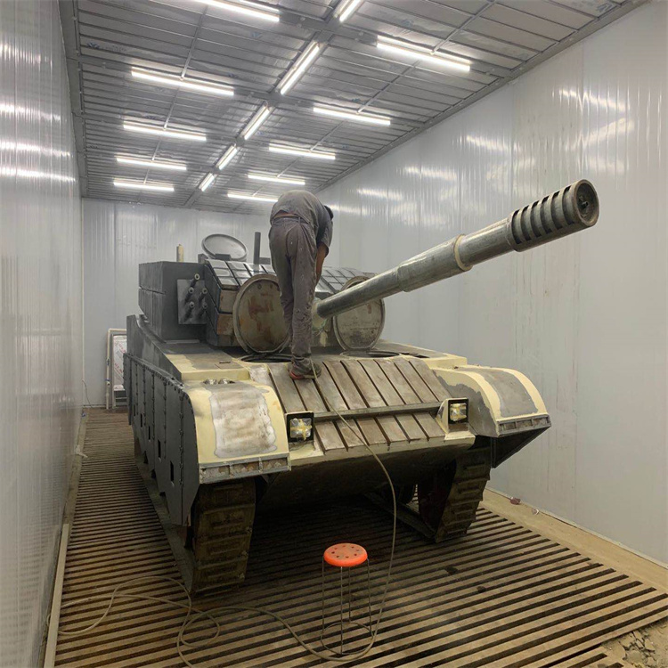 广东惠州市仿真军事模型厂家T-72主战坦克模型定制