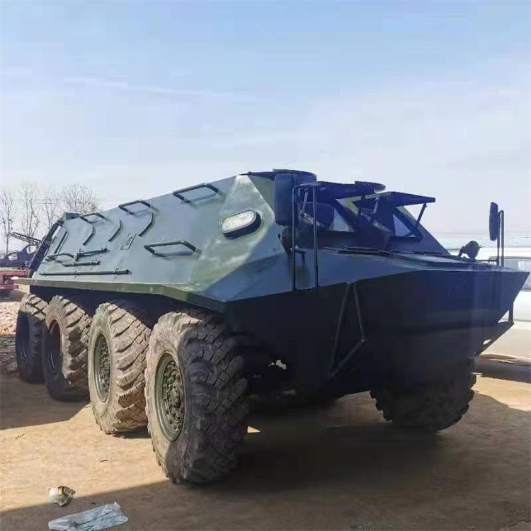 山东东营市国防教育装备出租122式轮式装甲车模型生产厂家定制