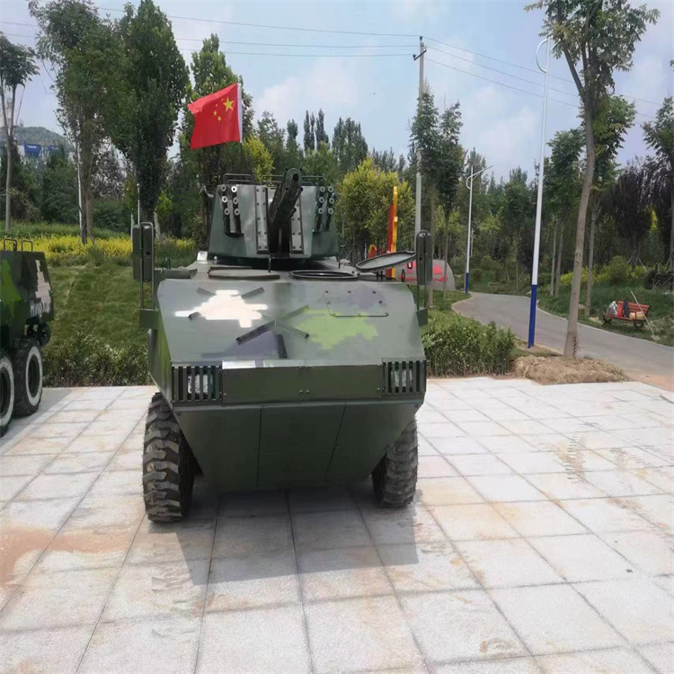 湖南岳阳市仿真军事模型出租122式轮式装甲车模型生产厂家定制