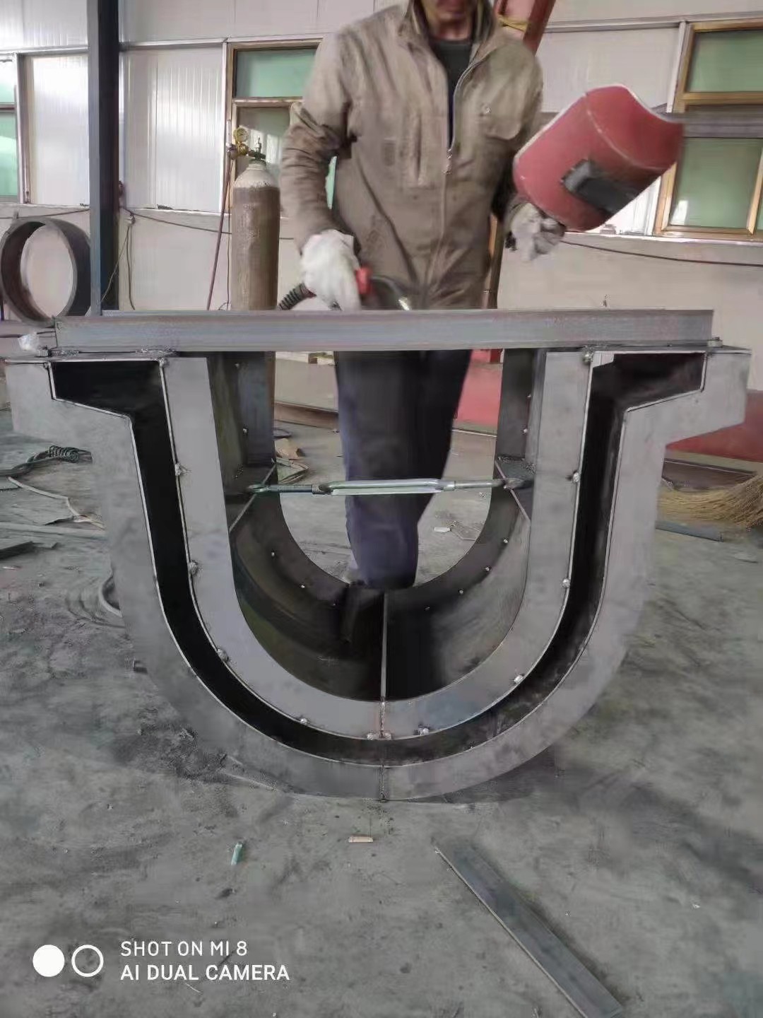 华亭道路水渠排水的U型槽模具水泥预制一次成型的U型槽钢模具京伟