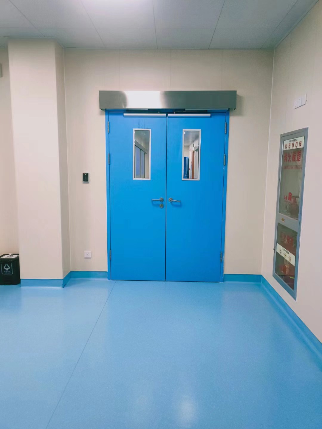 重庆石柱手术室铅防护门测量安装