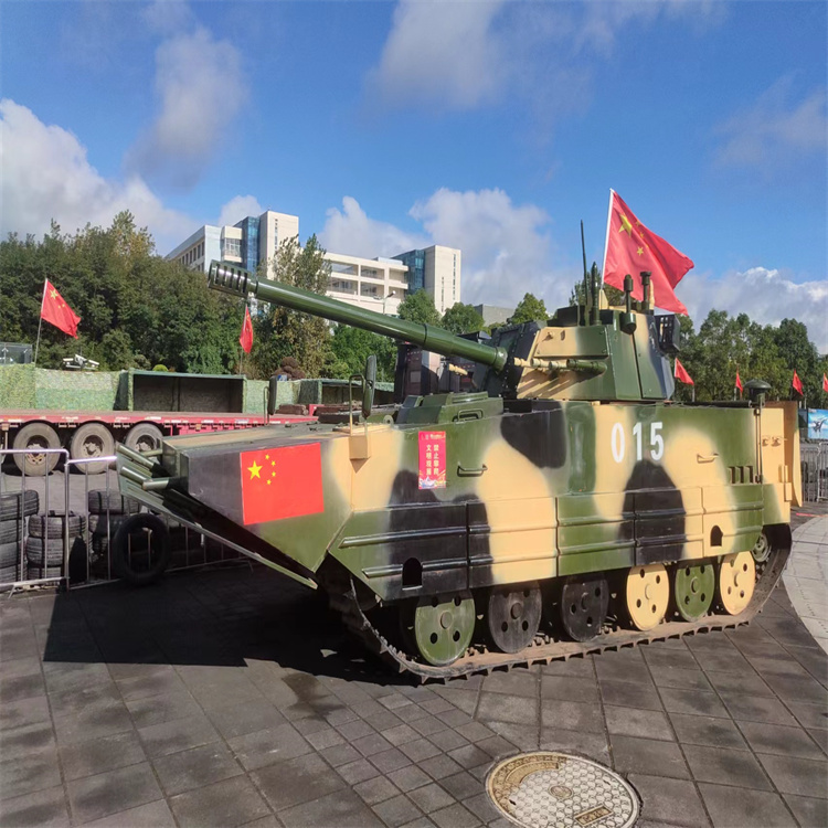 新疆克拉玛依市大型军事模型厂家PLL-05式120mm自行炮模型生产厂家生产出售