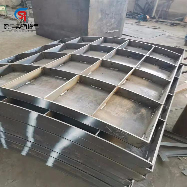 重庆风电基础模板现浇水泥基础桩钢模 实润模具厂家