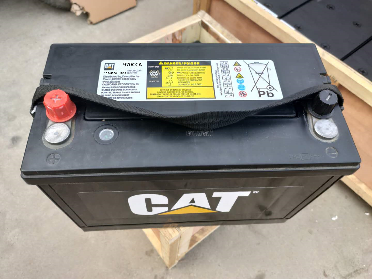 美国CAT卡特电池115-2421挖掘机专用