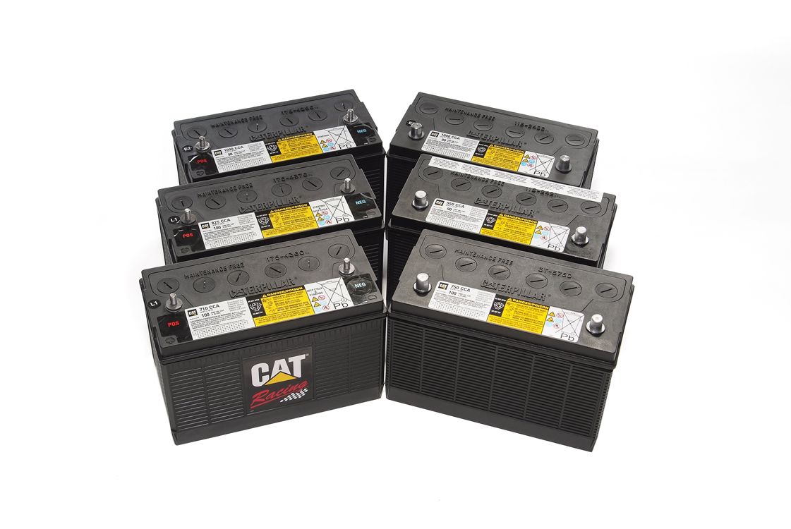 卡特CAT蓄电池153-5710/1400CCA/12V200AH实物照片