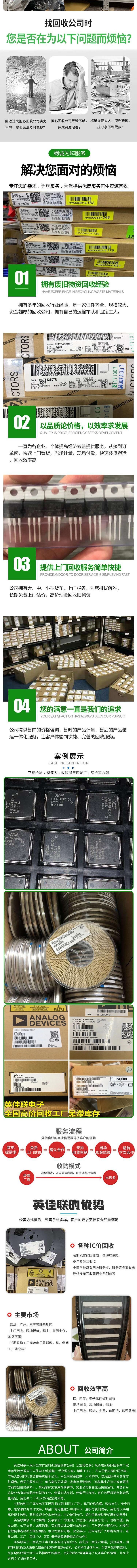 杭州回收安森美芯片回收电子料