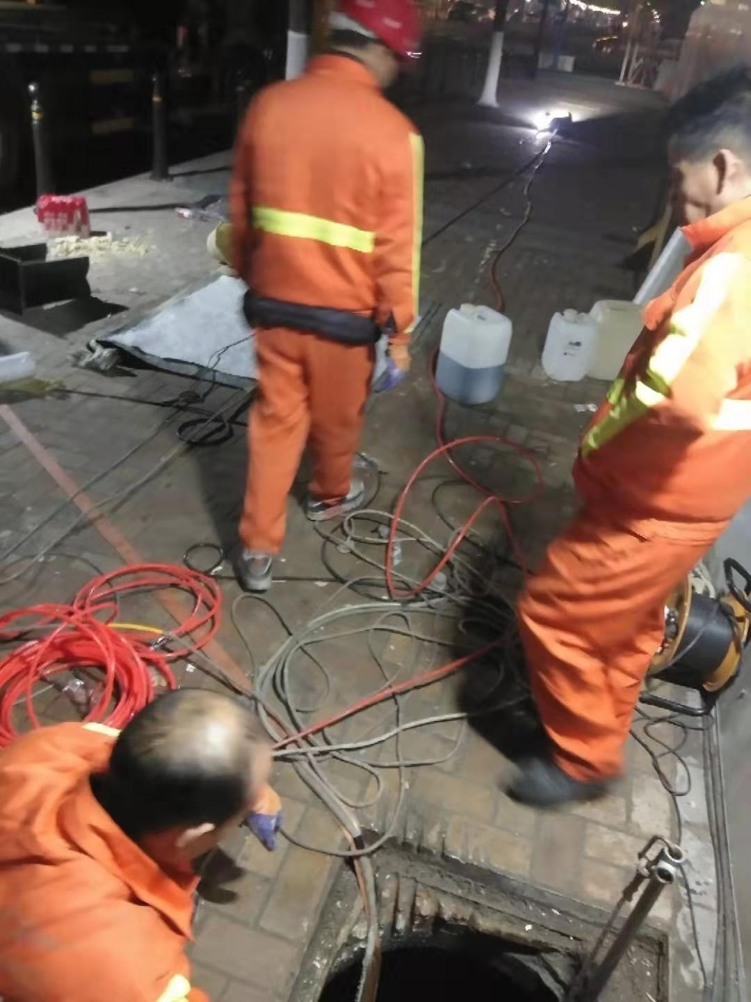 无锡南长区管道非开挖修复 管渠树脂修复 短管穿插法技术疏通清洗