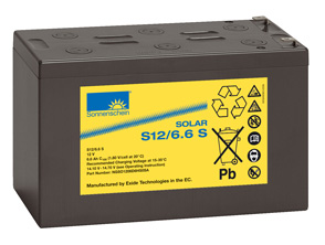德国阳光蓄电池A512/25G5美国原装进口