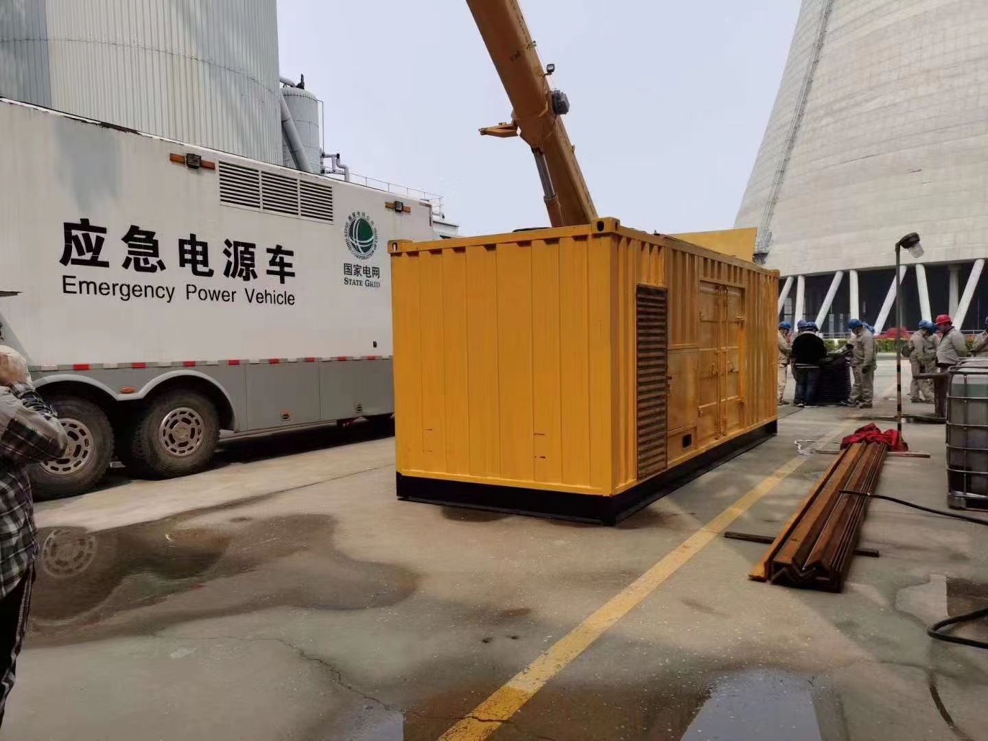 滁州明光市出租低噪音发电机 800KW发电机租赁 24小时服务