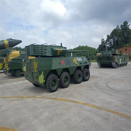 内蒙古鄂尔多斯市国防教育军事模型厂家PLL-05式120mm自行迫榴炮模型批发价格
