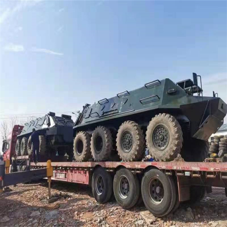 河南郑州市开动坦克装甲车出售PTL-02轮式100毫米突击炮模型支持订制
