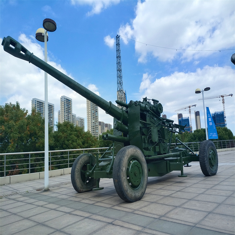 内蒙古鄂尔多斯市军事模型租赁厂家55式37毫米高射炮模型生产厂家供应商