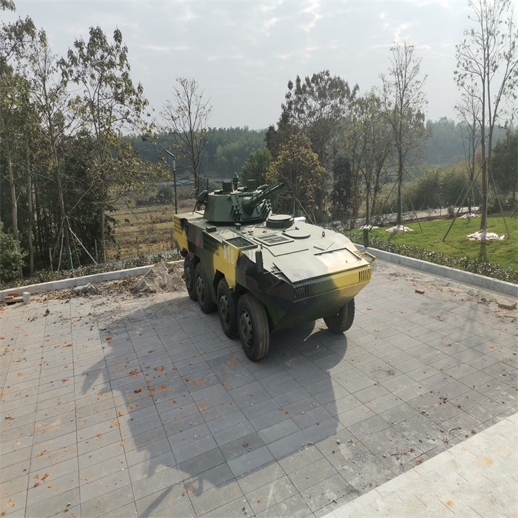 贵州黔西州军事模型影视道具仿真履带装甲车模型供应商生产厂家生产出售