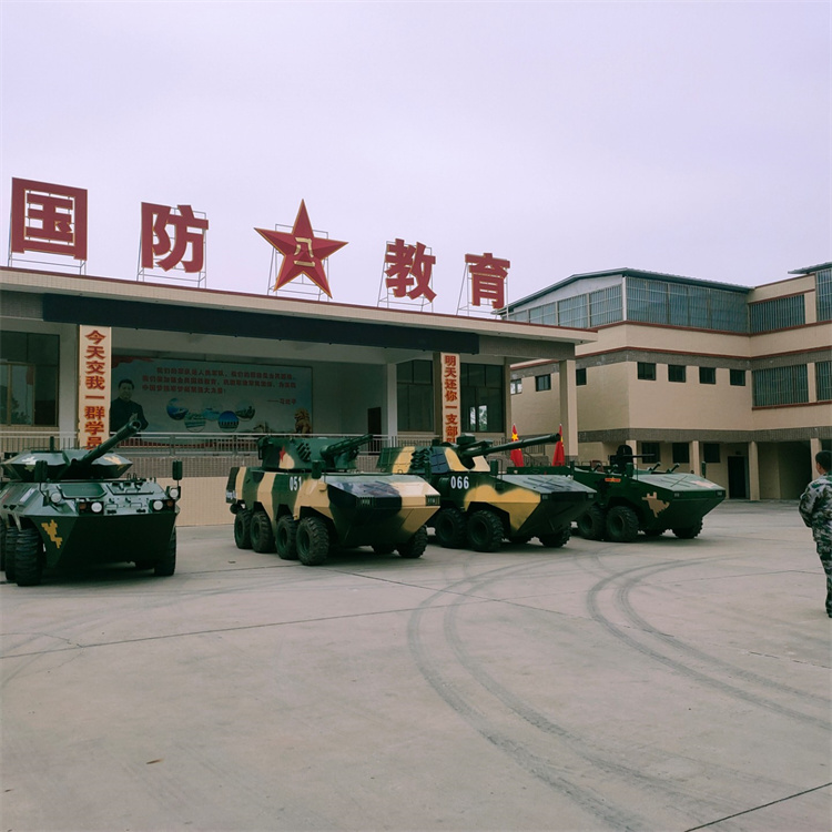 河南南阳市仿真轮式装甲车59-1式130毫米加农炮模型生产厂家生产出售