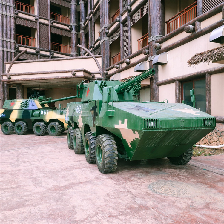河北承德市山东军事模型厂家PGZ-07式35毫米自行高炮模型批发价格