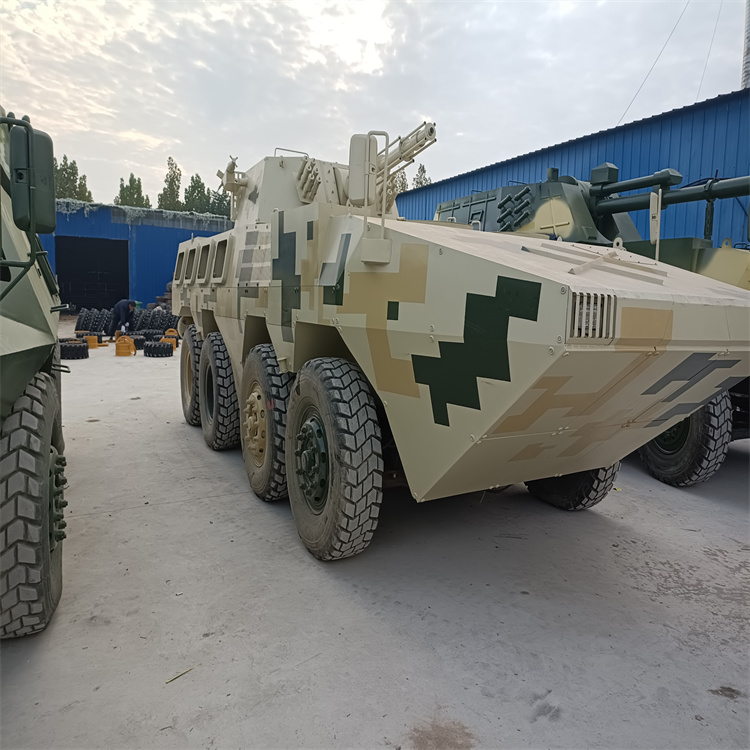 湖北襄樊市大型军事模型厂家VN2轮式装甲车模型生产批发